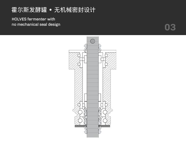 HOLVES发酵罐无机械密封设计 HOLVES发酵罐无机械密封设计